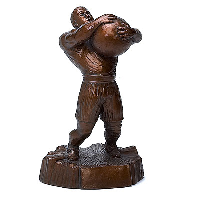 trophy strongman atlas stone sculpture lifting trophies larger